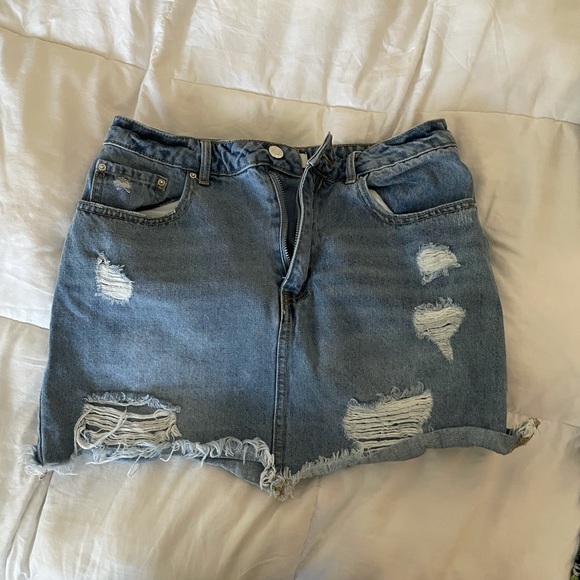 forever 21 denim skirt - Picture 2 of 3